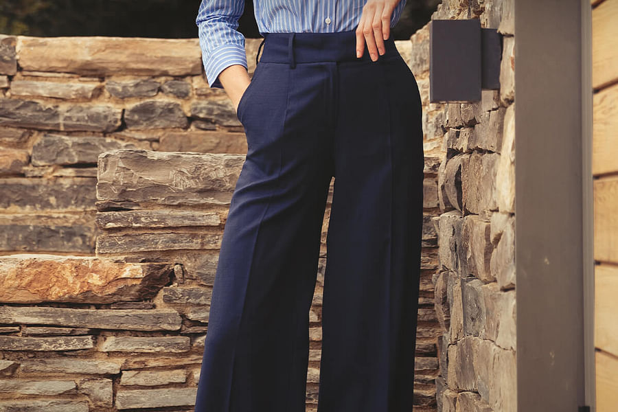 women's wide-leg trousers
