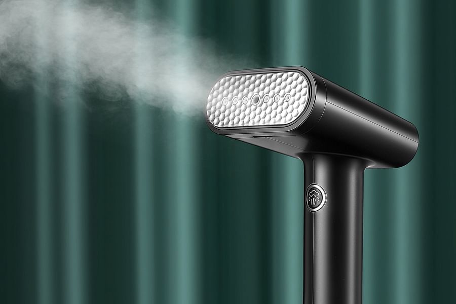 fast heat-up travel steamer