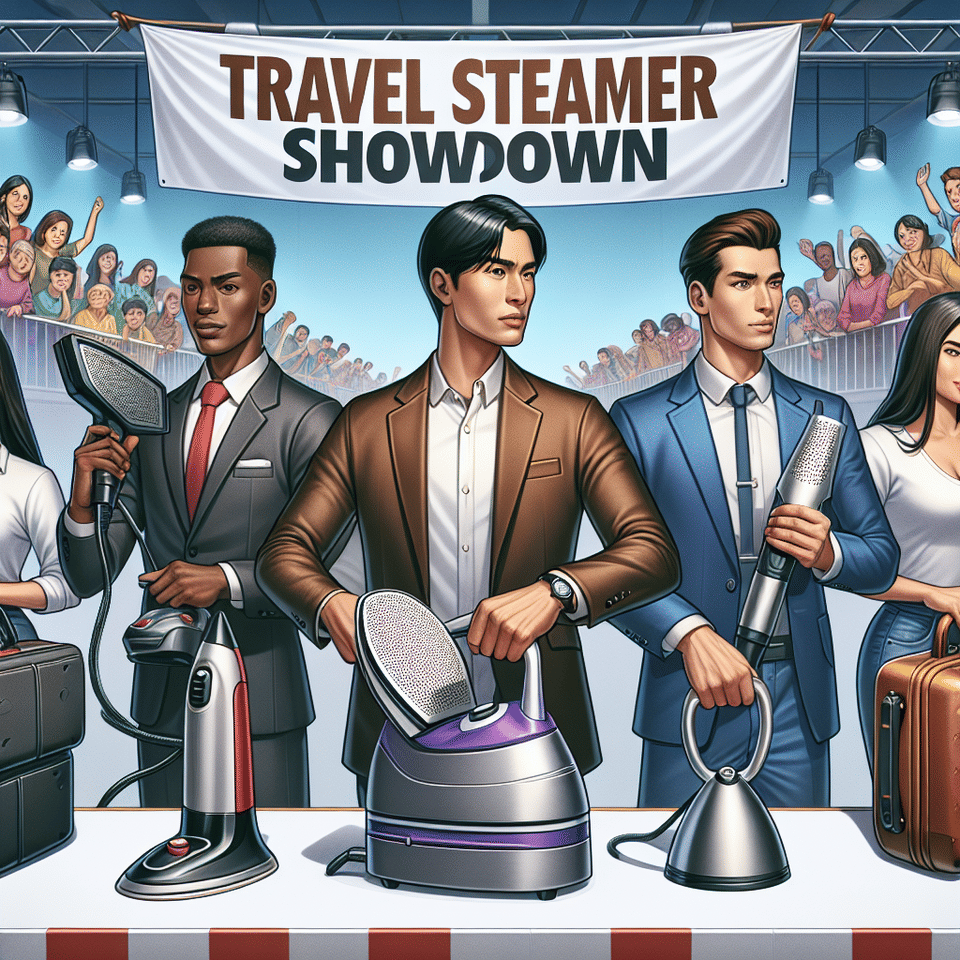 Travel Steamer Showdown: Finding the Best Portable Solutions for Wrinkle-Free Clothes