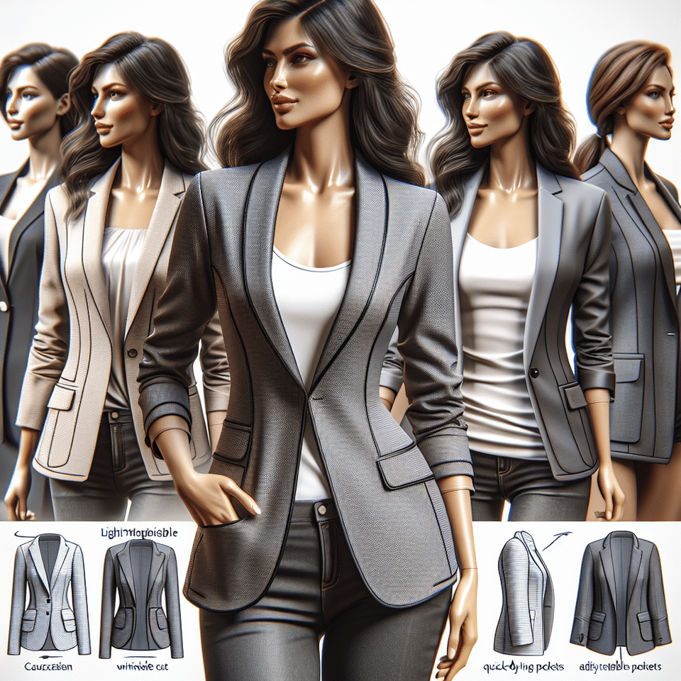 Women Travel Blazers: The Perfect Combination of Comfort and Style