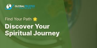 Discover Your Spiritual Journey - Find Your Path 🌟