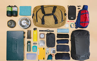 How can I efficiently pack for a three-week trip?