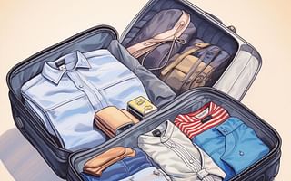 How can I save luggage space while traveling?