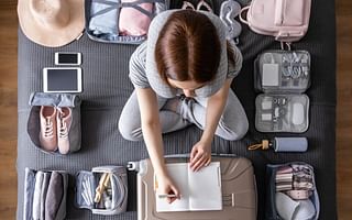 What are some essential tips for packing a suitcase?