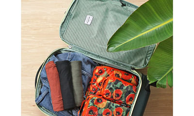 What are some packing tips for a suitcase?
