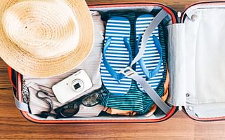 What are some tips for efficient packing while traveling?